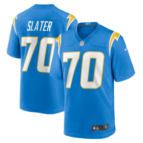 Men’s Los Angeles Chargers Rashawn Slater Nike Powder Blue Game Jersey