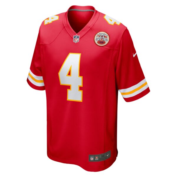 Men’s Kansas City Chiefs Rashee Rice Nike Red Game Jersey