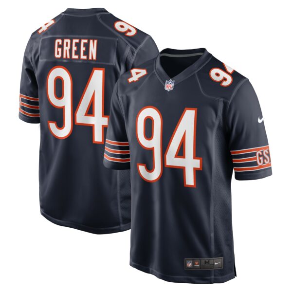 Men’s Chicago Bears Rasheem Green Nike Navy Game Jersey