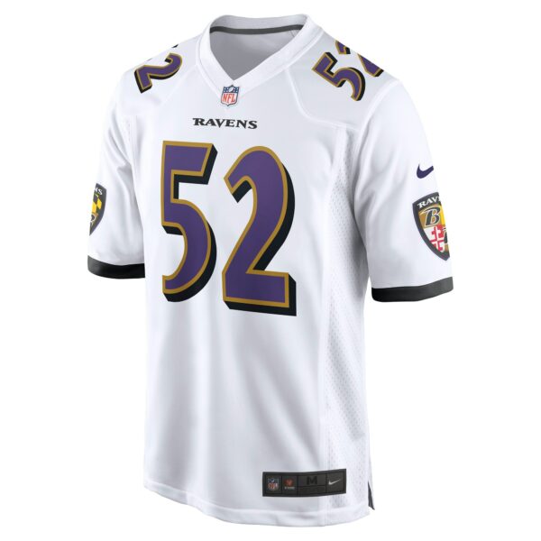 Men’s Baltimore Ravens Ray Lewis Nike White Retired Player Game Jersey