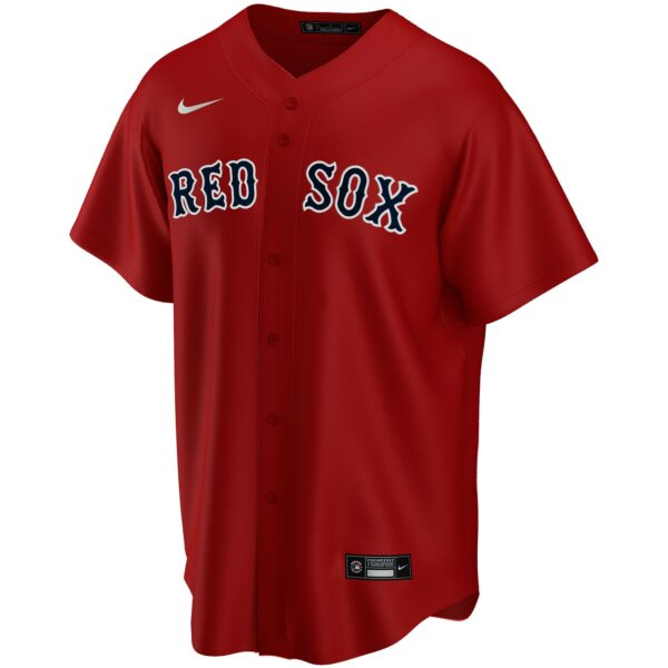 Men’s Boston Red Sox Nike Red Alternate Replica Custom Jersey