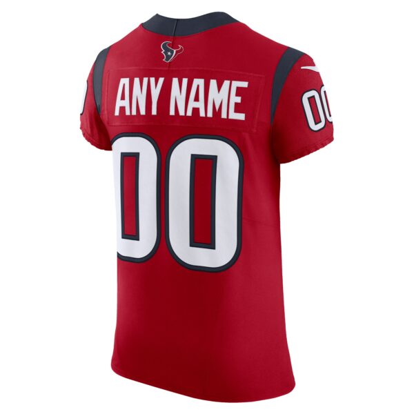 Men’s Houston Texans Nike Red Alternate Vapor F.U.S.E. Elite Custom Jersey