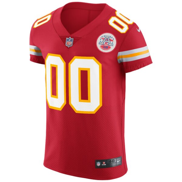 Men’s Kansas City Chiefs Nike Red Vapor Untouchable Custom Elite Jersey