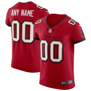 Men's Tampa Bay Buccaneers Nike Red Vapor Elite Custom Jersey