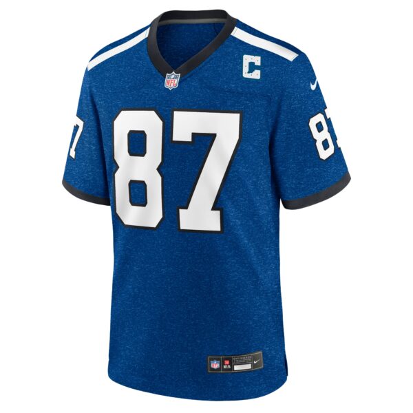 Men’s Indianapolis Colts Reggie Wayne Nike Royal Indiana Nights Alternate Game Jersey