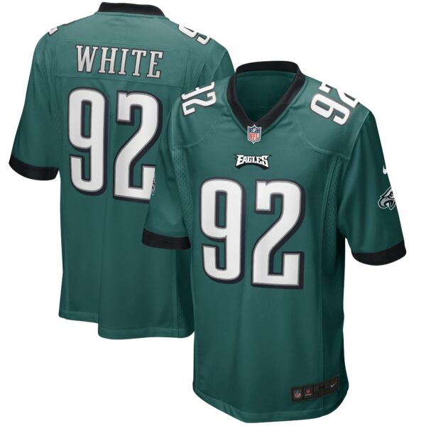 Men’s Philadelphia Eagles Reggie White Nike Midnight Green Game Retired Player Jersey