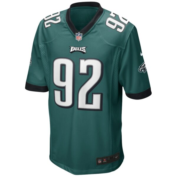 Men’s Philadelphia Eagles Reggie White Nike Midnight Green Game Retired Player Jersey