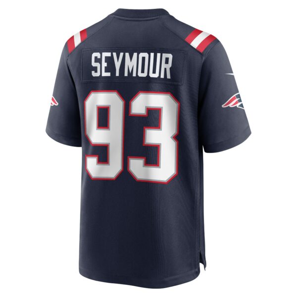 Men’s New England Patriots Richard Seymour Nike Navy Retired Player Game Jersey