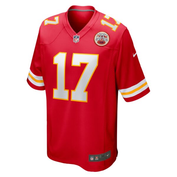 Men’s Kansas City Chiefs Richie James Nike Red Game Jersey