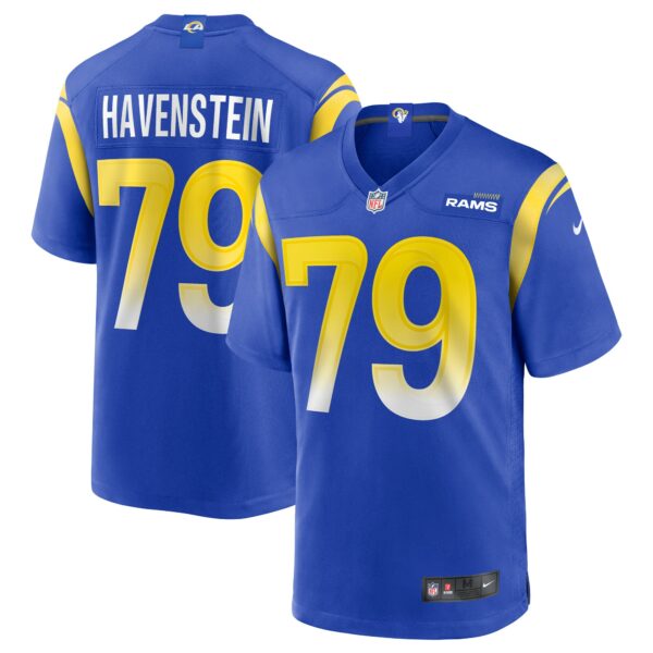 Men’s Los Angeles Rams Rob Havenstein Nike Royal Game Jersey