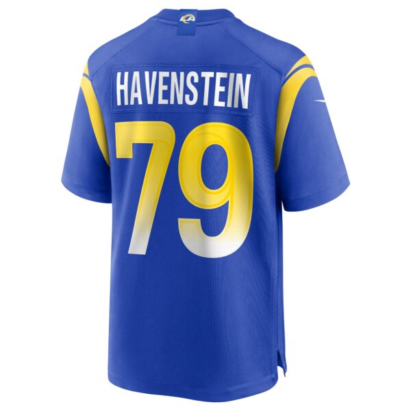 Men’s Los Angeles Rams Rob Havenstein Nike Royal Game Jersey