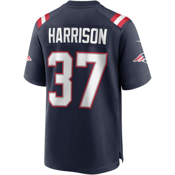 Men’s New England Patriots Rodney Harrison Nike Navy Game Retired Player Jersey