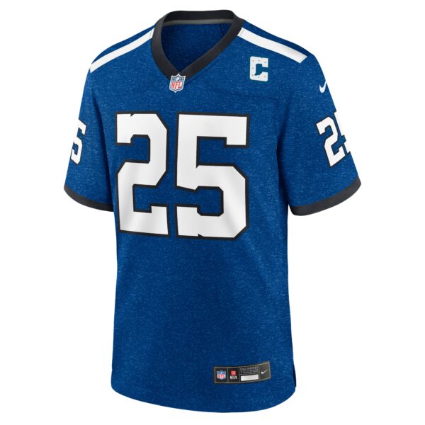 Men’s Indianapolis Colts Rodney Thomas II Nike Royal Indiana Nights Alternate Game Jersey