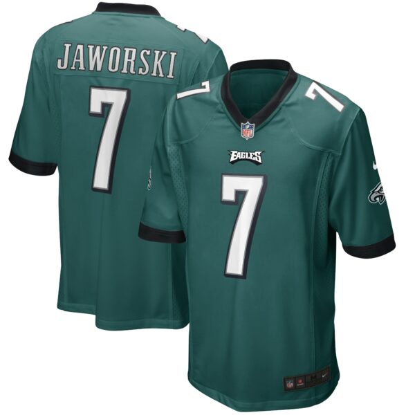 Men’s Philadelphia Eagles Ron Jaworski Nike Midnight Green Game Retired Player Jersey