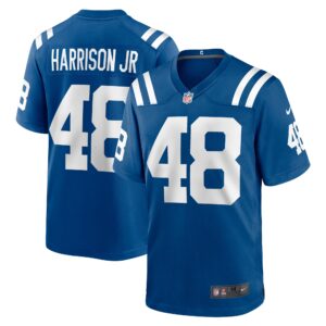 Men's Indianapolis Colts Ronnie Harrison Jr. Nike Royal Team Game Jersey