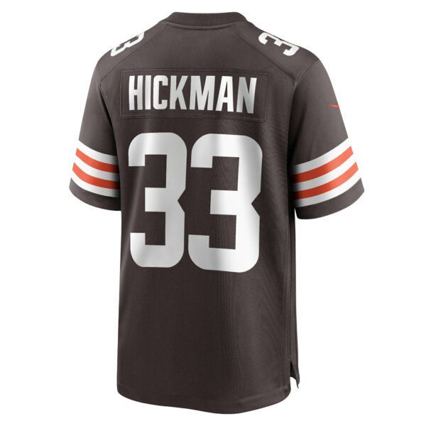 Men’s Cleveland Browns Ronnie Hickman Nike Brown Team Game Jersey