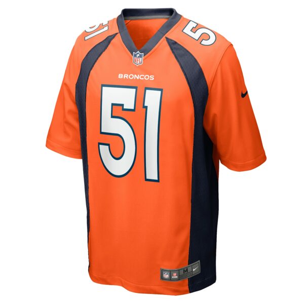 Men’s Denver Broncos Ronnie Perkins Nike Orange Game Jersey