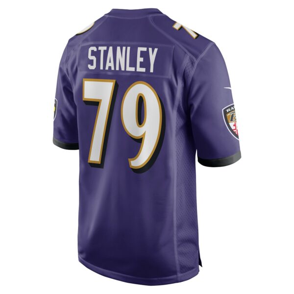 Men’s Baltimore Ravens Ronnie Stanley Nike Purple Game Jersey