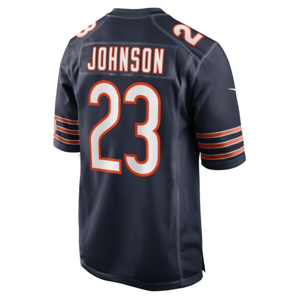 Men’s Chicago Bears Roschon Johnson Nike Navy Team Game Jersey