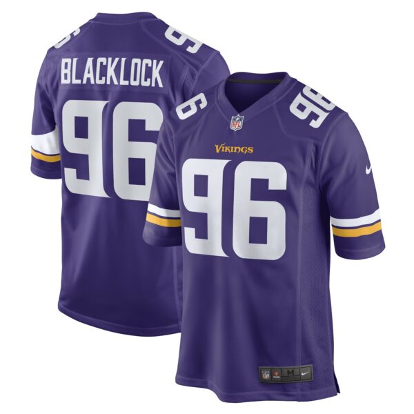 Men’s Minnesota Vikings Ross Blacklock Nike Purple Game Player Jersey