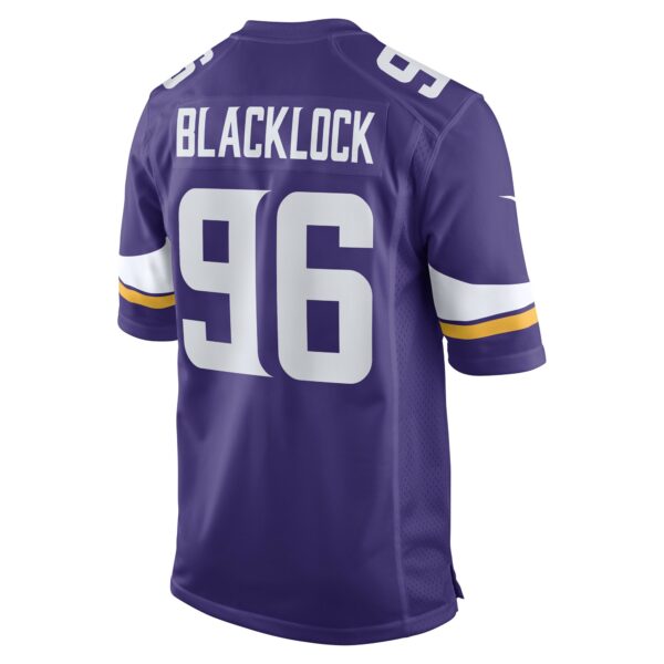 Men’s Minnesota Vikings Ross Blacklock Nike Purple Game Player Jersey