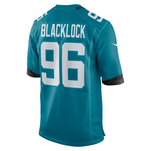 Men’s Jacksonville Jaguars Ross Blacklock Nike Teal Team Game Jersey