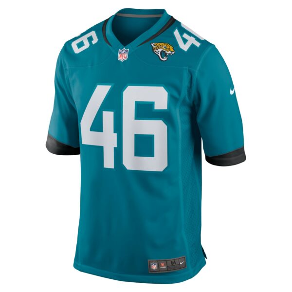 Men’s Jacksonville Jaguars Ross Matiscik Nike Teal Game Jersey