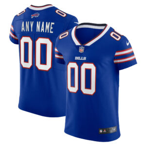 Men's Buffalo Bills Nike Royal Vapor Elite Custom Jersey