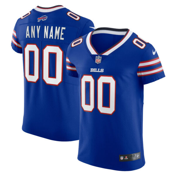 Men’s Buffalo Bills Nike Royal Vapor Elite Custom Jersey