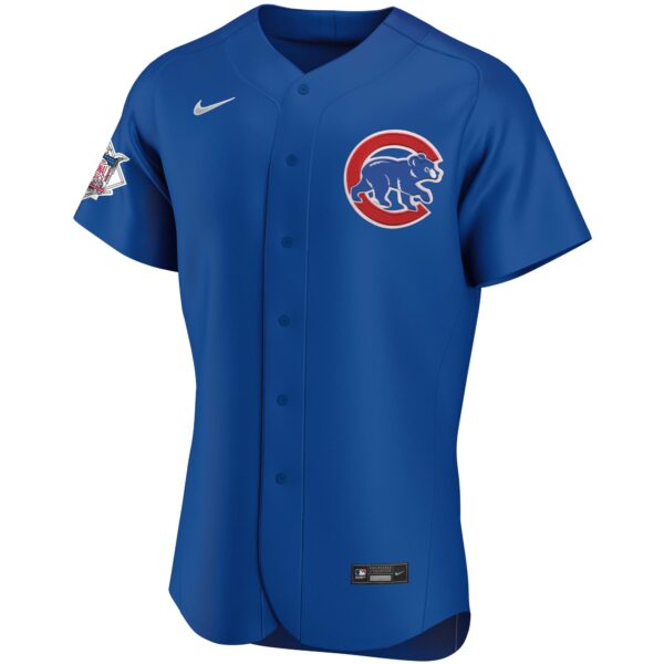 Men’s Chicago Cubs Nike Royal Alternate Authentic Team Jersey