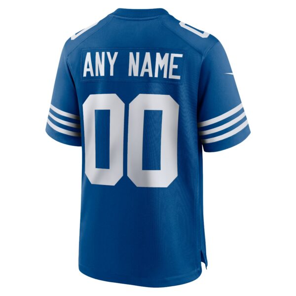 Men’s Indianapolis Colts Nike Royal Alternate Custom Jersey