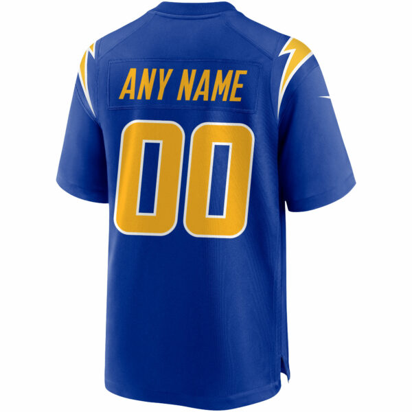 Men’s Los Angeles Chargers Nike Royal Alternate Custom Game Jersey