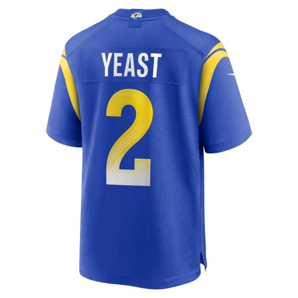 Men’s Los Angeles Rams Russ Yeast Nike Royal Home Game Jersey