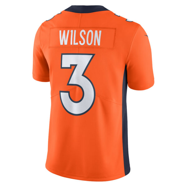 Men’s Denver Broncos Russell Wilson Nike Orange Vapor Untouchable Limited Jersey