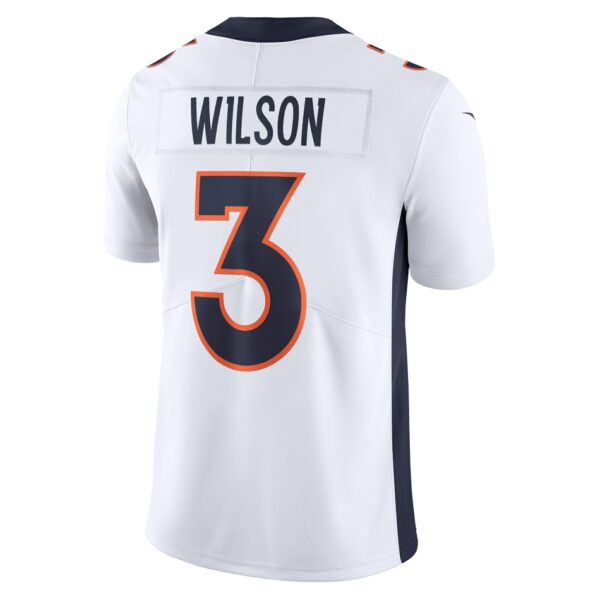 Men’s Denver Broncos Russell Wilson Nike White Vapor Untouchable Limited Jersey