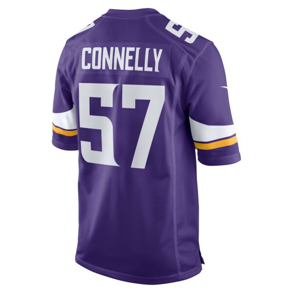 Men’s Minnesota Vikings Ryan Connelly Nike Purple Game Jersey