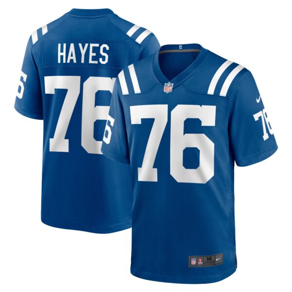 Men’s Indianapolis Colts Ryan Hayes Nike Royal Team Game Jersey