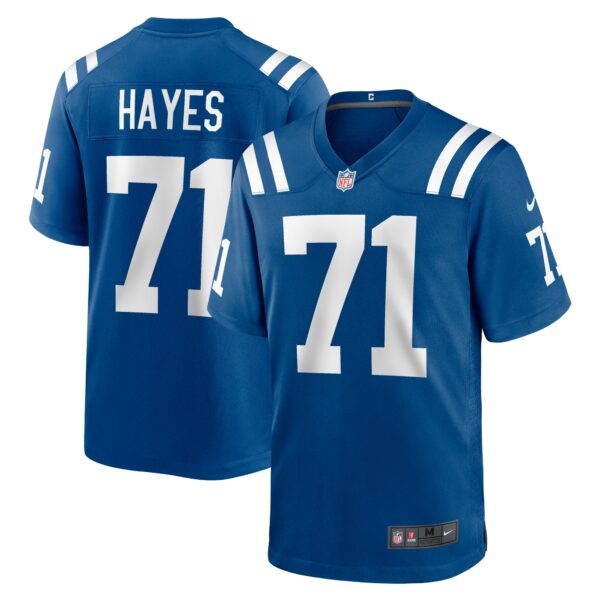 Men’s Indianapolis Colts Ryan Hayes Nike Royal Team Game Jersey