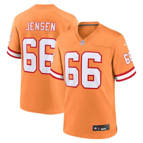 Men’s Tampa Bay Buccaneers Ryan Jensen Nike Orange Throwback Game Jersey