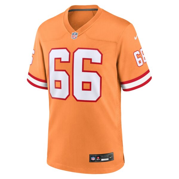 Men’s Tampa Bay Buccaneers Ryan Jensen Nike Orange Throwback Game Jersey