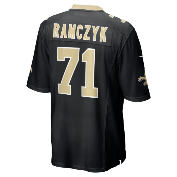 Men’s New Orleans Saints Ryan Ramczyk Nike Black Game Jersey