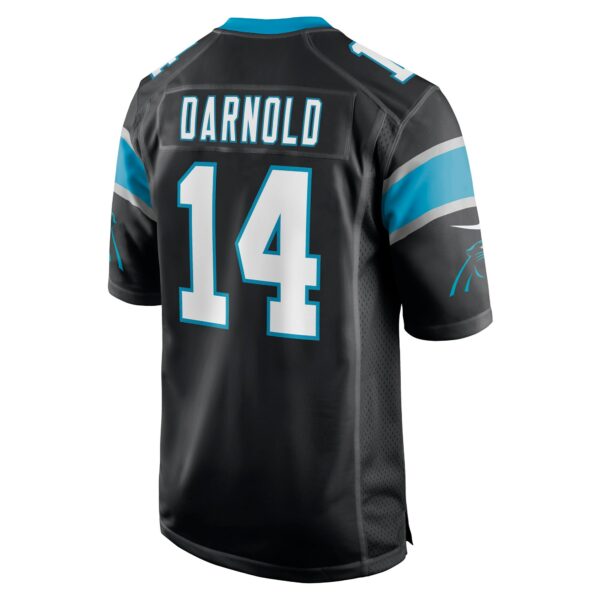 Men’s Carolina Panthers Sam Darnold Nike Black Game Player Jersey