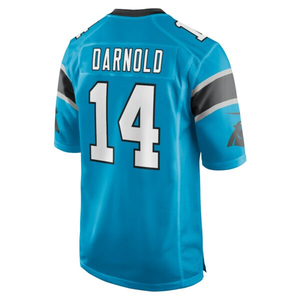 Men’s Carolina Panthers Sam Darnold Nike Blue Game Jersey