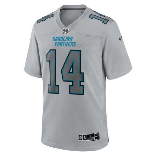 Men’s Carolina Panthers Sam Darnold Nike Gray Atmosphere Fashion Game Jersey