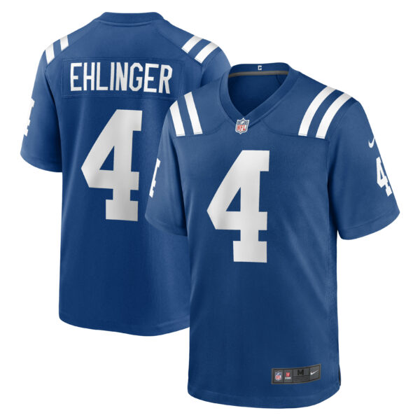 Men’s Indianapolis Colts Sam Ehlinger Nike Royal Game Jersey