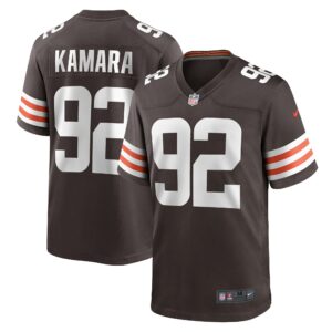 Men's Cleveland Browns Sam Kamara Nike Brown Team Game Jersey