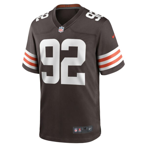 Men’s Cleveland Browns Sam Kamara Nike Brown Team Game Jersey