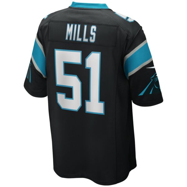 Men’s Carolina Panthers Sam Mills Nike Black Game Retired Player Jersey