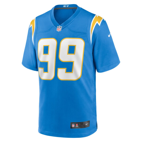 Men’s Los Angeles Chargers Scott Matlock Nike Powder Blue Team Game Jersey