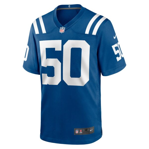 Men’s Indianapolis Colts Segun Olubi Nike Royal Game Player Jersey